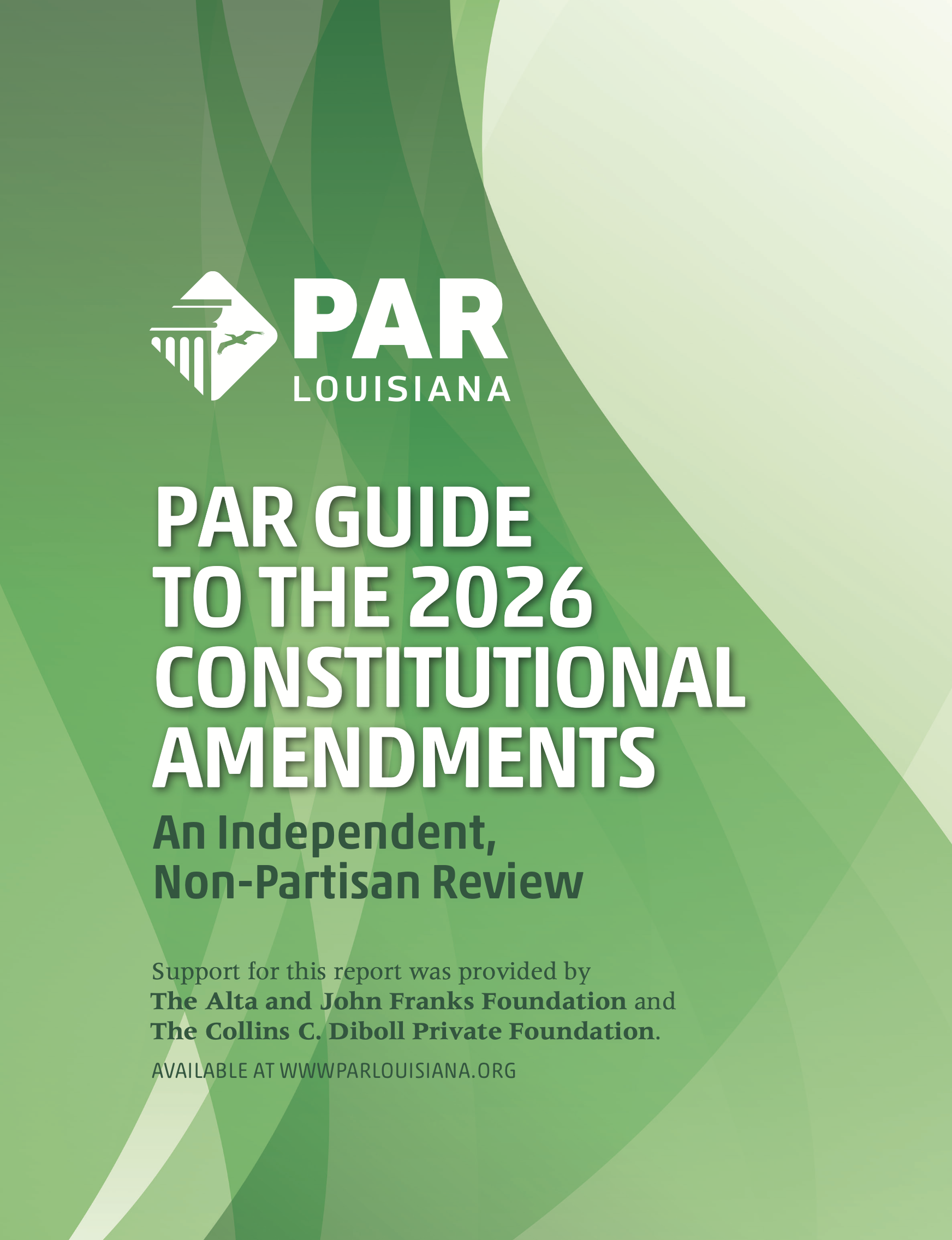 Guide to the Constitutional Amendments Public Affairs Research Council ...